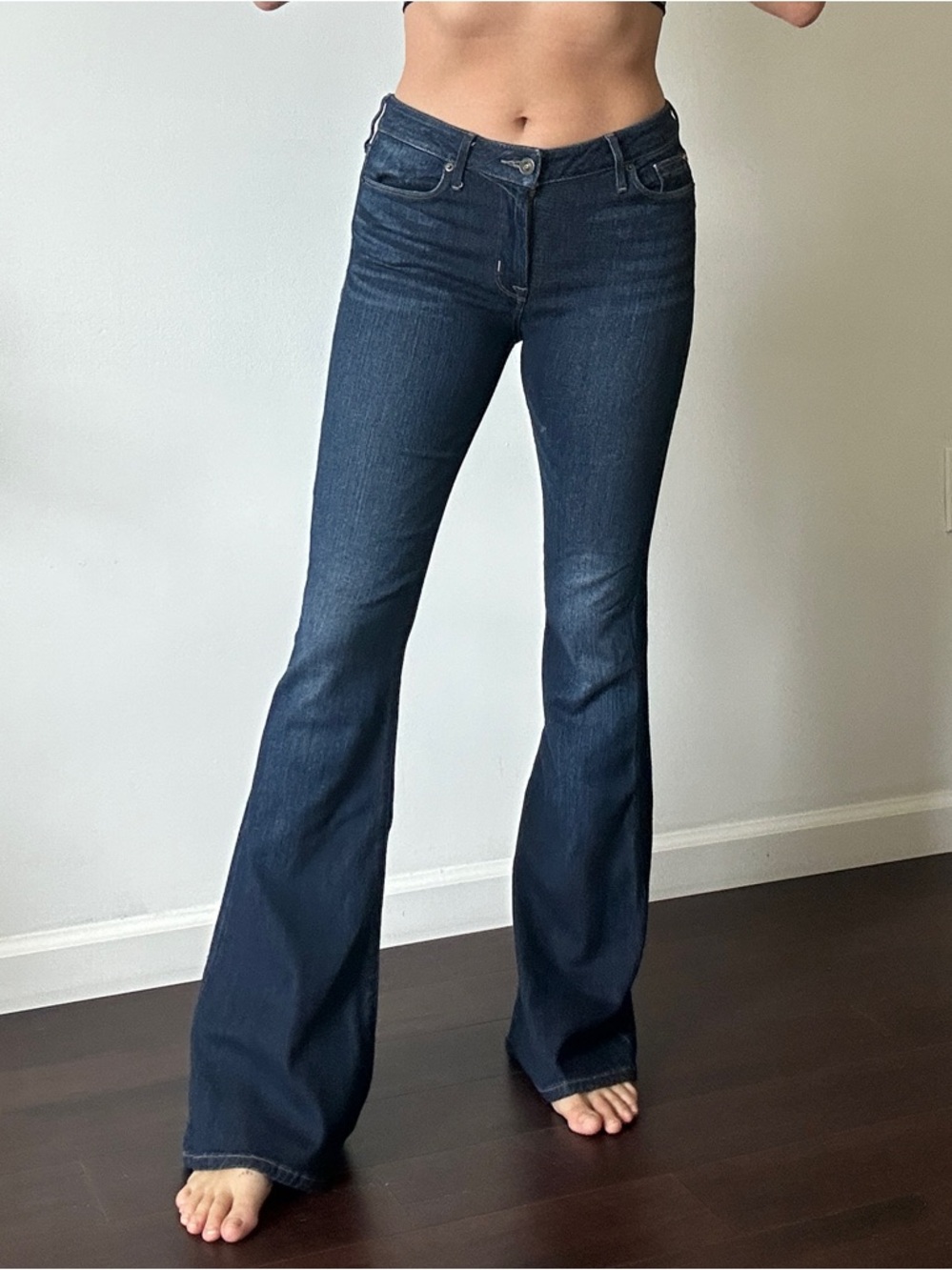 Hudson Women's Dark Blue Flared Jeans